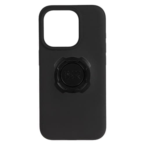 Quad Lock Coque Anti-Choc pour iPhone 16 Pro - Protection Cuir Synthétique, Étui Universel pour Apple iPhone 16 Pro, Rés