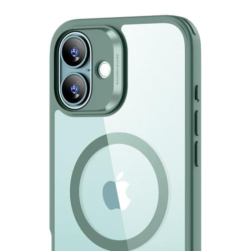 <think>

</think>

Coque ESR pour iPhone 17 Pro Max, Protection Caméra, Compatible MagSafe, Étui Militaire Antichute, Tr — Vert Transparent