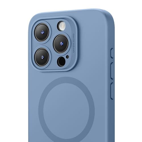 <think>

</think>

Coque ESR pour iPhone 17 Pro Max, Protection Caméra, Compatible MagSafe, Étui Militaire Antichute, Tr — Bleu