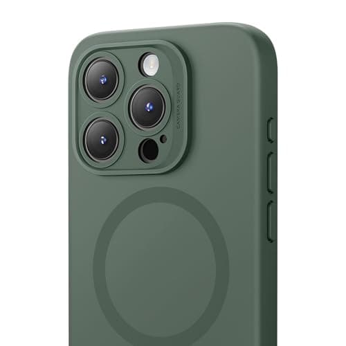 <think>

</think>

Coque ESR pour iPhone 17 Pro Max, Protection Caméra, Compatible MagSafe, Étui Militaire Antichute, Tr — Vert