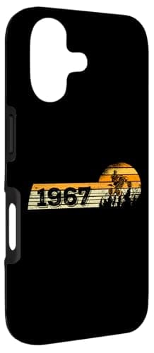 Coloris Vintage Anniversaire 1967 Coque ATV Quad-Biker pour iPhone 17