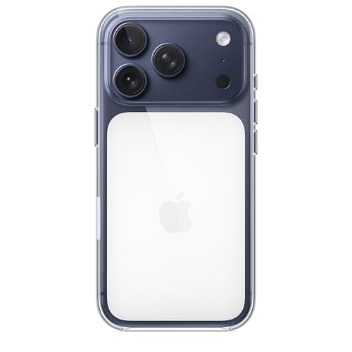 Coque transparente MagSafe Apple pour iPhone 17 ProRated pour femme et hommeProtection contre chutes et rayuresDisponibl