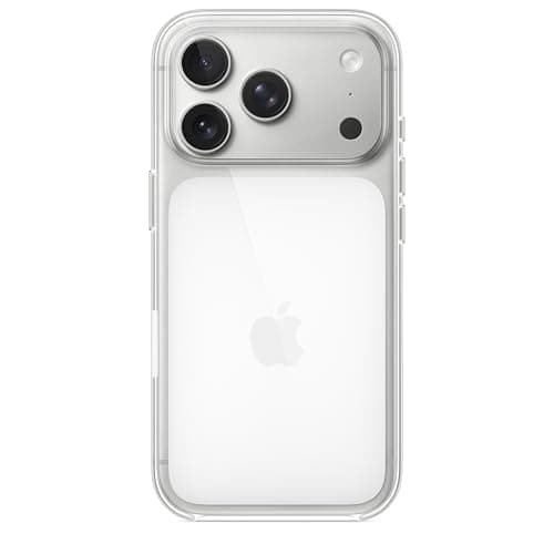 Coque transparente MagSafe Apple pour iPhone 17 ProRated pour femme et hommeProtection contre chutes et rayuresDisponibl