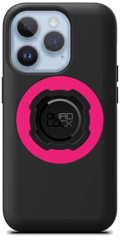 Bague Quad Lock colorée MAG Bleu -Protectrice avec étui - Idéale pour l'iPhone - Style et Sécurité — Pink