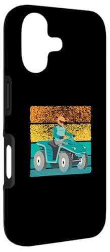 Coque de protection renforcée pour iPhone 17 - Parfaite pour riders et voyages en quad - Anti-choc et légère pour la cou