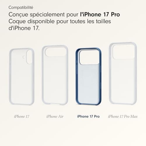 Beats Coque MagSafe iPhone 17 Pro pour Photo Commande Mat Bleu Basalte