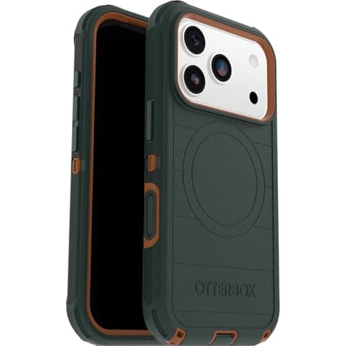 Otterbox Coque Defender Series Pro MagSafe Vert pour iPhone 17 Pro, Résistante aux Chutes, Antichoc, Ultra Robuste
