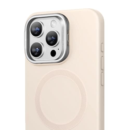 ESR Coque Transparente pour iPhone 17, Protection Commande de la Caméra et Compatible MagSafe, Idéale pour Hommes et Fem — Beige Clair