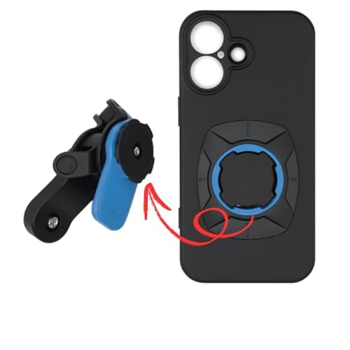 Coque iPhone 17 Pro Max Quad Lock – Protection Antichoc & Support Moto