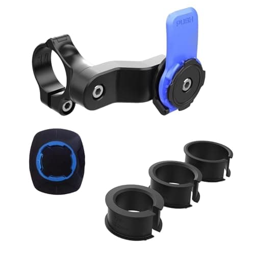 Kisbeibi Support de téléphone rotatif à 360° pour moto, universel, pour la plupart des GPS et smartphones de 4,7 à 7,2 p