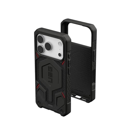 Urban Armor Gear Monarch Pro Case pour Apple iPhone 17 Pro Coque (Charge sans Fil/Magnétique, 5 Couche Protection) Noir