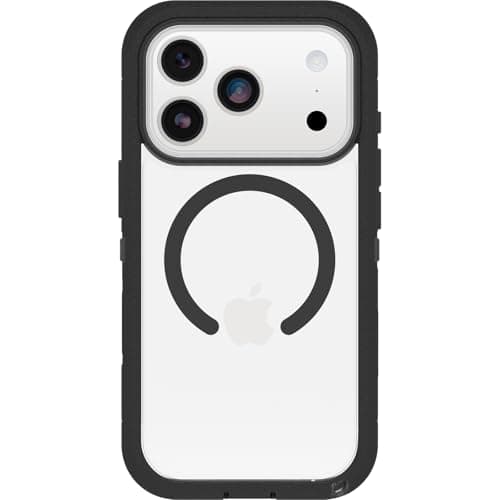 Otterbox Coque Defender Series Pro XT Clear MagSafe iPhone 17 Pro, Protection Antichoc et Anti-Chute, pour Athlètes, Bon