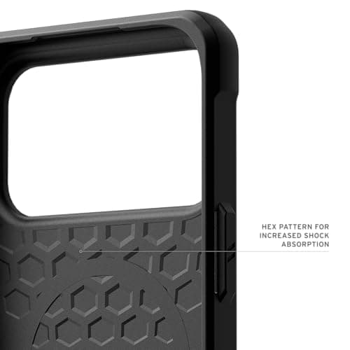 Urban Armor Gear Coque iPhone 17 Pro Max Kevlar Protection Militaire (Compatibilité Qi + Magnétique) Étui Résistant USB-