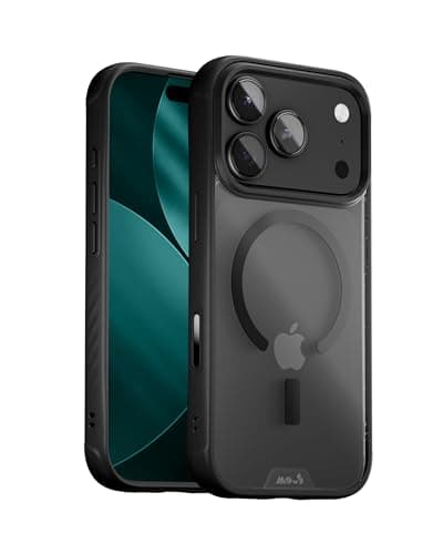 Mous Coque Magnétique pour iPhone 17 Pro - Compatible avec Qi2 MagSafe - Protection Objectif Caméra, Clarity - Étui de P