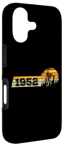 Quad-Biker Anniversaire Vintage 1952 pour iPhone 17 Coque