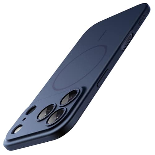 JETech Coque Magnétique Fine pour iPhone 17 Pro 6,3 Pouces Noir  
JETech Coque Magnétique Fine pour iPhone 17 Pro 6,3 Po — Bleu Foncé