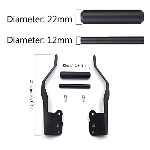 Support De Téléphone Moto F750GS F850GS 2018-2020 - Plaque GPS Universelle Accessoire BM - (A-B)  
Support De Téléphone