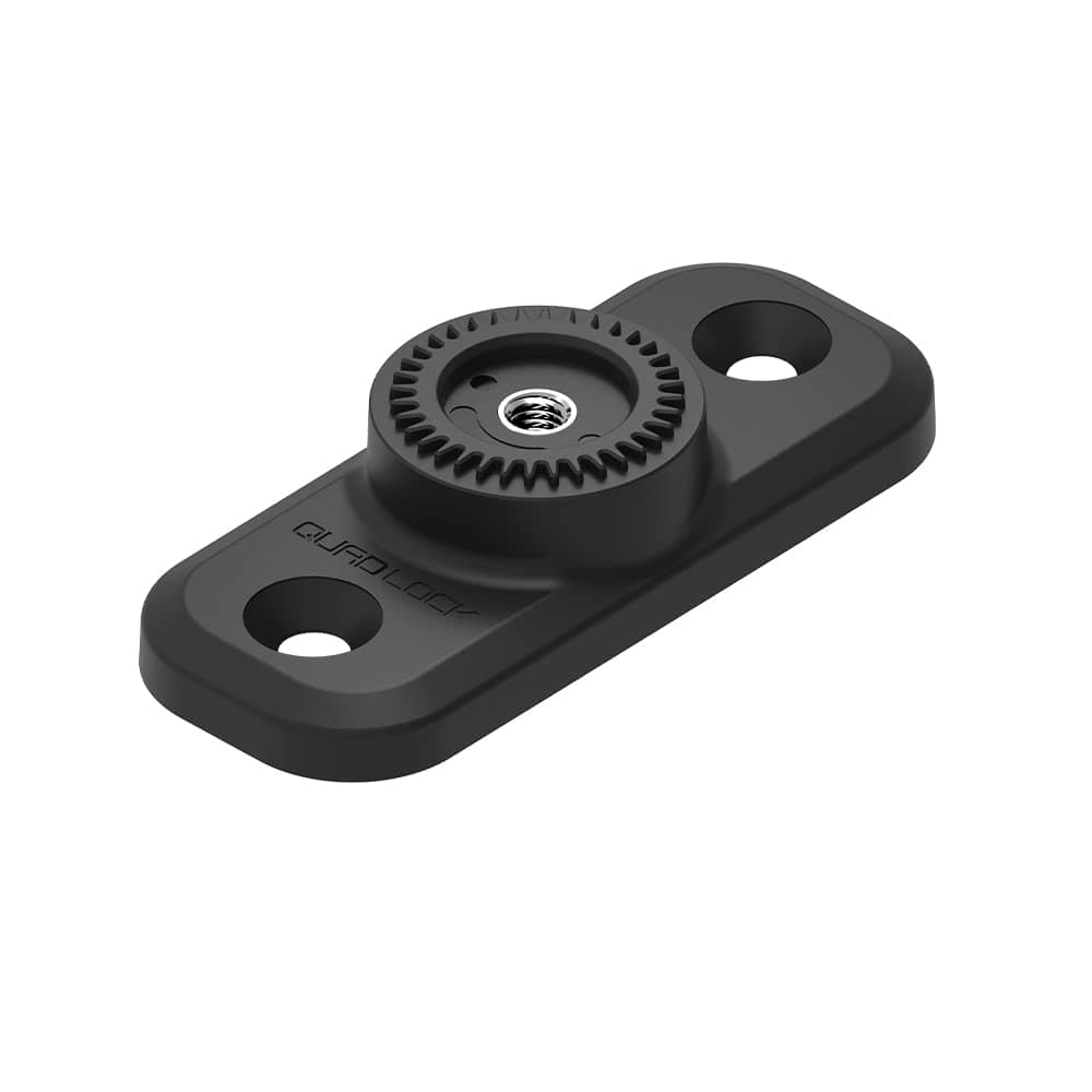 Quad Lock Base 360 Rectangle Plat 2 Trous - Protection Élevée - Utilisateurs Avancés - Sport et Réparation