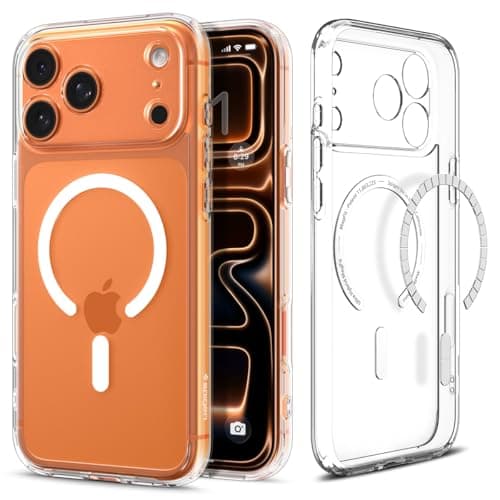 Coque Spigen DuraClear Ultra Hybrid MagFit pour iPhone 17 Pro Max - Blanc - Qualité Signature Spigen