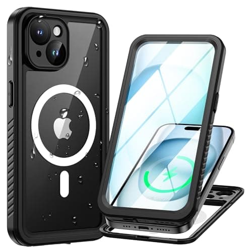 Lanhiem Coque IP68 Waterproof pour iPhone 17 Air Incassable Noir - Chantier Antipoussière  
Lanhiem Coque Mag-Safe Lanhi — Mag-I15