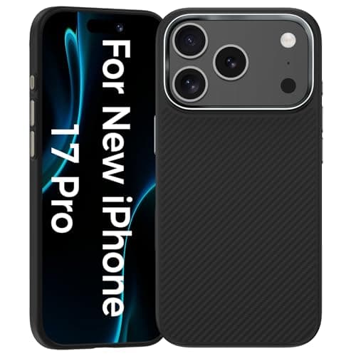 BENKS ArmorTint Coque en Dupont Kevlar 1000D pour iPhone 17 Pro Max - Bleu Étoilé, Compatible Magsafe, Housse Magnétique — 600D ArmorPro