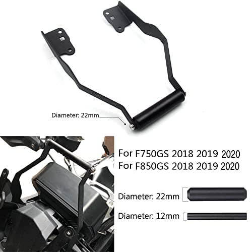 Support De Téléphone Moto F750GS F850GS 2018-2020 - Plaque GPS Universelle Accessoire BM - (A-B)  
Support De Téléphone