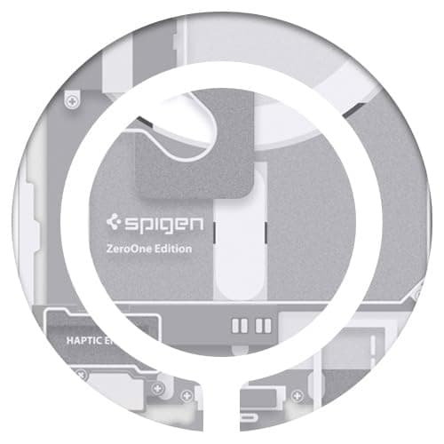 Spigen Coque Ultra Hybrid MagFit DuraClear pour iPhone 17 Pro - Protection ultime pour votre phone, idéale pour des util — Zero One White