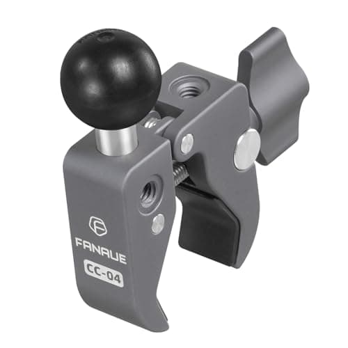 FANAUE Support de téléphone moto rotulé compatible RAM Mounts
