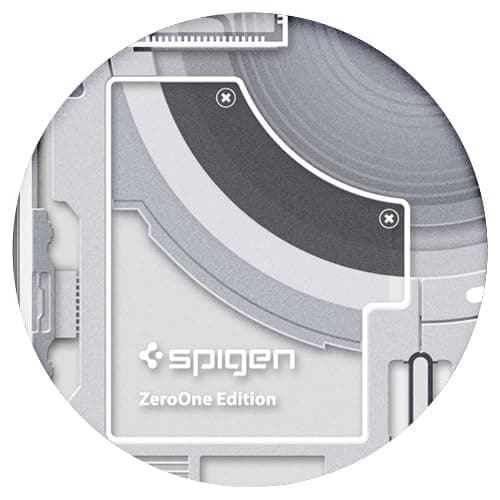 Spigen Coque Ultra Hybrid MagFit DuraClear pour iPhone 17 Pro - Protection ultime pour votre phone, idéale pour des util — Zero One Blanc