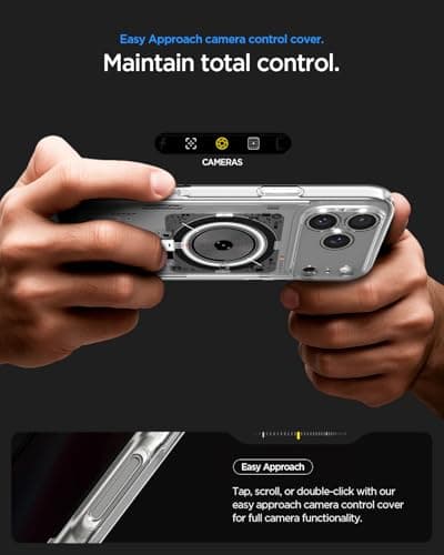 Coque Spigen Ultra Hybrid MagFit DuraClear pour iPhone 17 Pro - Protection Avancée et Adhésion Parfaite