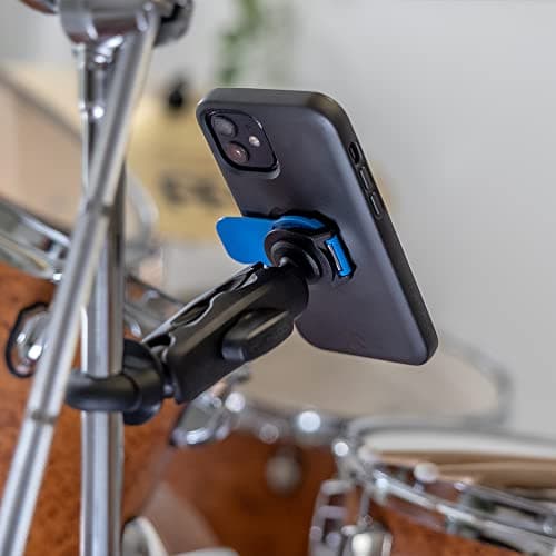Quad Lock 360 Tête - Levier pour iPhone - Protection contre les chocs - Sport et Activités Exterieures - Noir - 1 pièce