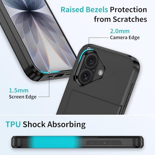 <think>
</think>

Coolden Housse Étui Antichoc en TPU pour iPhone 17, Mince et Souple avec Porte Cartes - Protection Mil