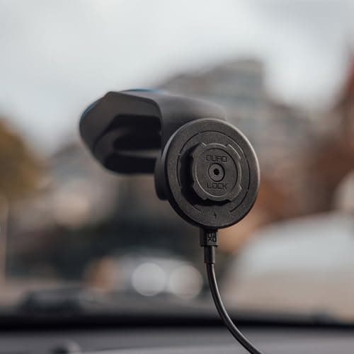 Quad Lock Support Ventouse pour Téléphone de Voiture avec Tête de Charge sans Fil MAG V2 et Coque MAG pour Galaxy S25 Ul