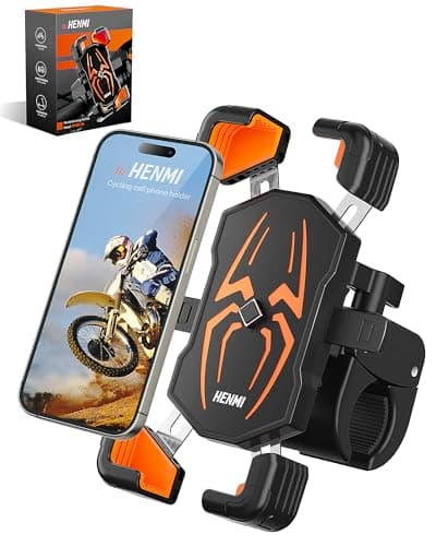 Support Telephone Vélo 360° Antivibratoire pour Smartphones 5,5 à 7,5 Pouces Global Recycled Standard