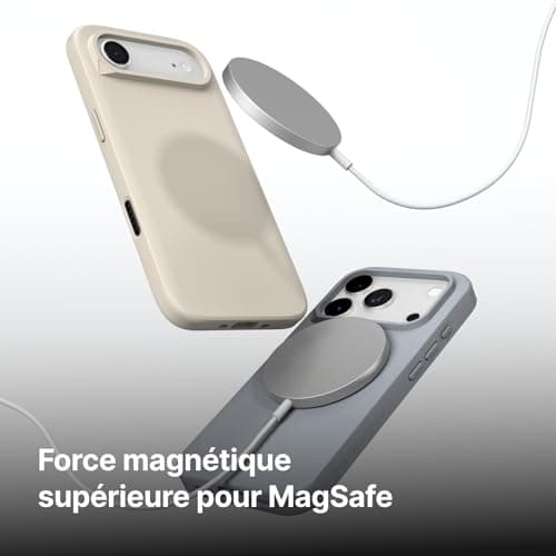 RhinoShield Coque Coque iPhone 17 MagSafe Soldex - Protection Militaire, Absorption des Chocs, Fin et Minimaliste - Noir
