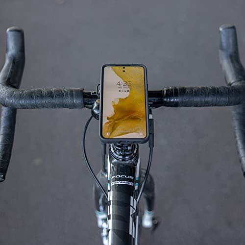Quad Lock Potence/Guidon Support de Téléphone Samsung Galaxy S22 Plus pour Vélo Kit avec Coque Mag