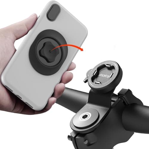 Support Telephone Velo Tout-Terrain pour VTT, Scooter, Vélo Electrique et Routier C-2e Gén.ERMOTOWasive Versatile Suppor — 2e gén.-Support de potence-Sér. C
