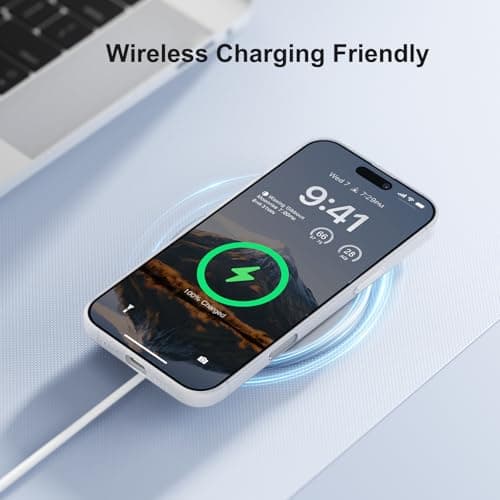 Coque memumi Résistante aux Chocs pour iPhone 17 Pro - Trans-Blanc Ultra Mince 0.3 mm Mat Định hình Phoque Tunisien Anti