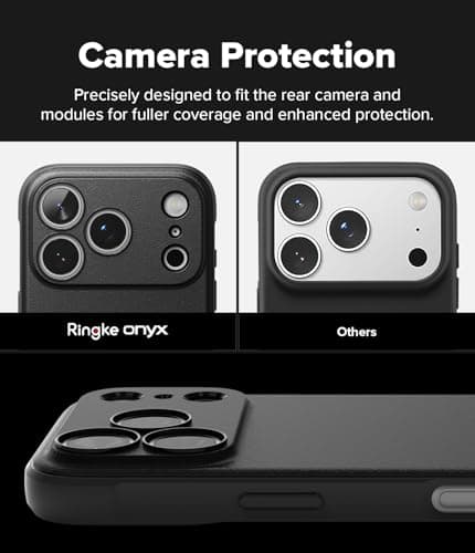 Coque Magétique Antidérapante pour iPhone 17 Pro Max - Ringke Onyx