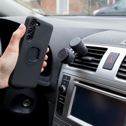 Quad Lock Évent De Voiture Support Téléphone pour Tous Types de Smartphones et Adaptateurs universels, Fonctionnant pour