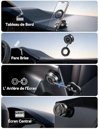 JOYROOM Support MagSafe Voiture Pliant 360° pour iPhone 12-17