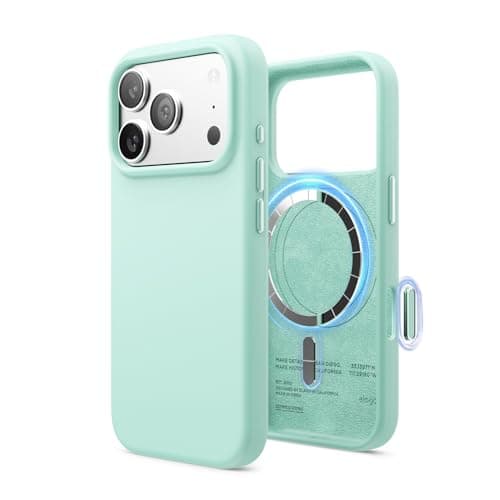 Coque magnétique en silicone elago pour iPhone 17 Pro - Antichoc et mince (Stone)  
Coque MagSafe premium en silicone el — Ciel Aquatique