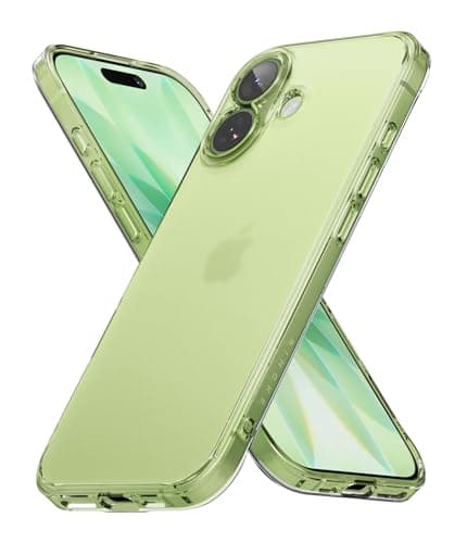 Protection Ringke pour iPhone 17 - Matière Mat Translucide | Protection Anti-Choc | Poche pour Sac Bandoulière