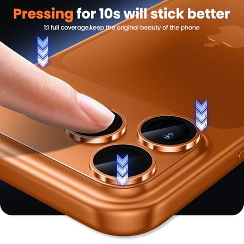 WSKEN Protection mate 17 Pro Max pour iPhone - Couverture en plaque métallique 9H - Anti-rayures - Sans bulles - Film d'