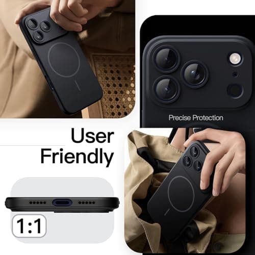 JETech Coque Magnétique Fine pour iPhone 17 Pro 6,3 Pouces Noir  
JETech Coque Magnétique Fine pour iPhone 17 Pro 6,3 Po