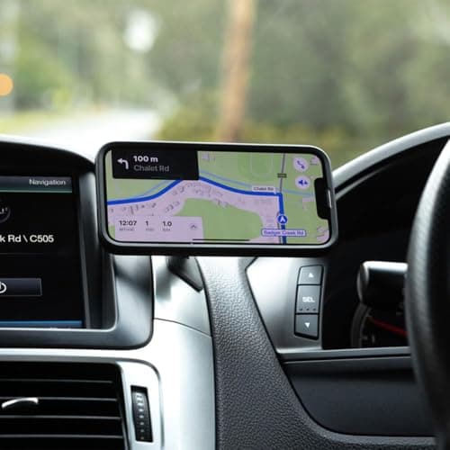 Quad Lock Tableau De Bord Adhésif pour Voiture avec Support Téléphone Universel pour iPhone, Galaxy, Pixel