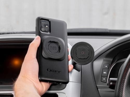 Quad Lock Support Téléphone Voiture pour Conducteur avec Fonction Obsolète-Preventive,pour Conducteurs Actifs,à Utiliser