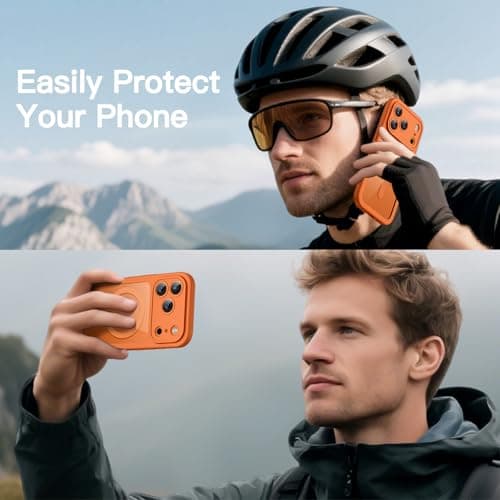 JETech Coque Protection pour iPhone 17 Pro Max - Orange  
JETech Coque MagSafe pour iPhone 17 Pro Max - Orange  
JETech