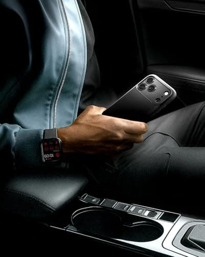 Coque Spigen Rugged Armor MagFit pour iPhone 17 Pro - Robuste et Test de Chute Niveau Militaire - Noir Mat