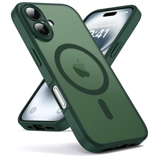 Oududianzi Coque iPhone 17 Pro Max MagSafe Bleu Global Recycled Standard — ForestGreen